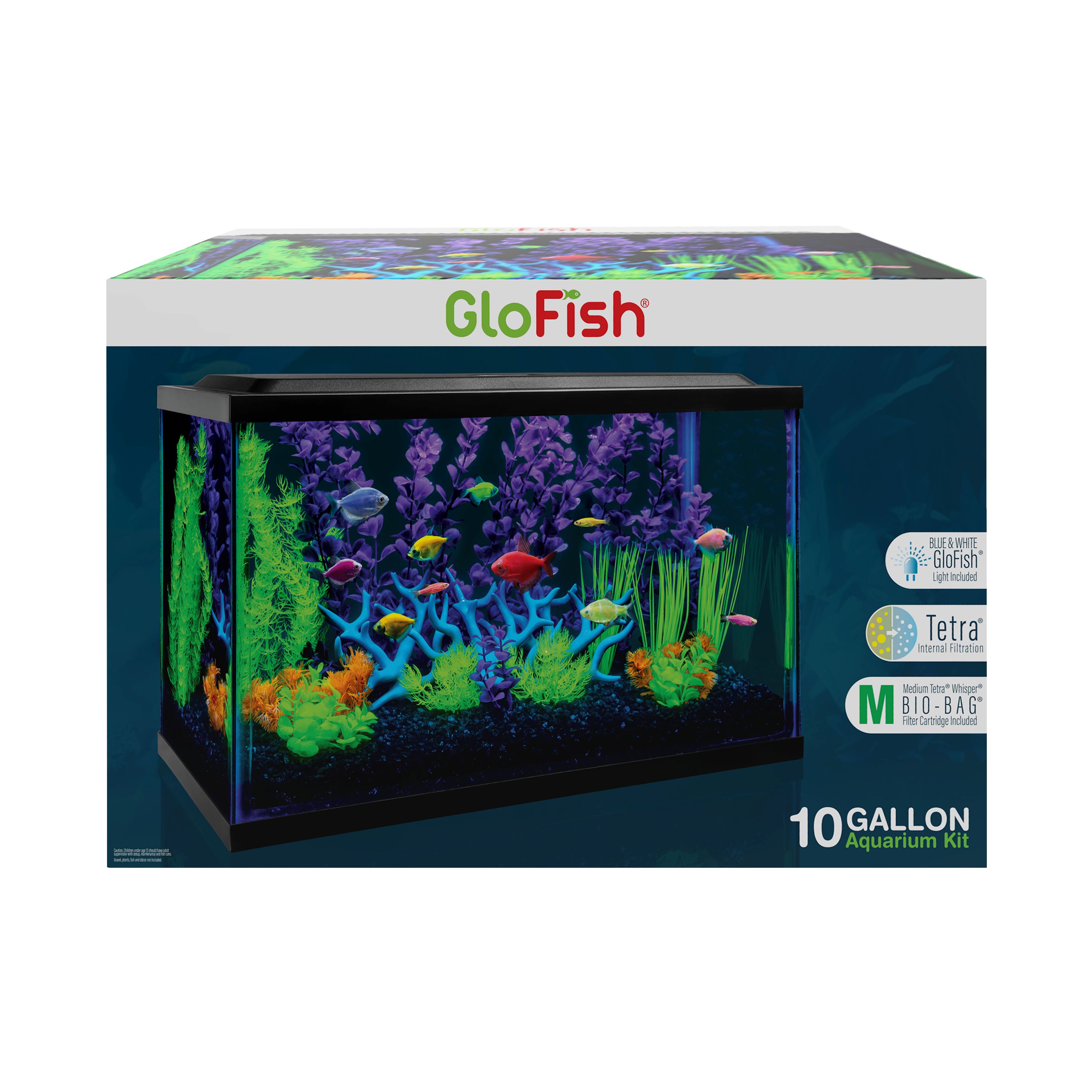 10 gallon saltwater tank kit