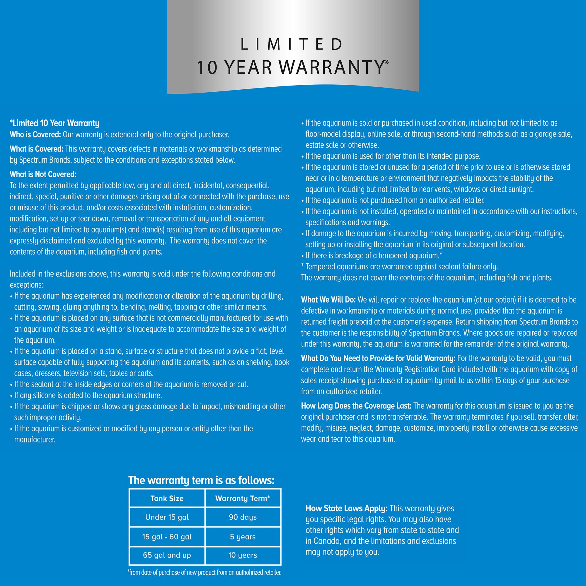 petsmart 150 gallon tank