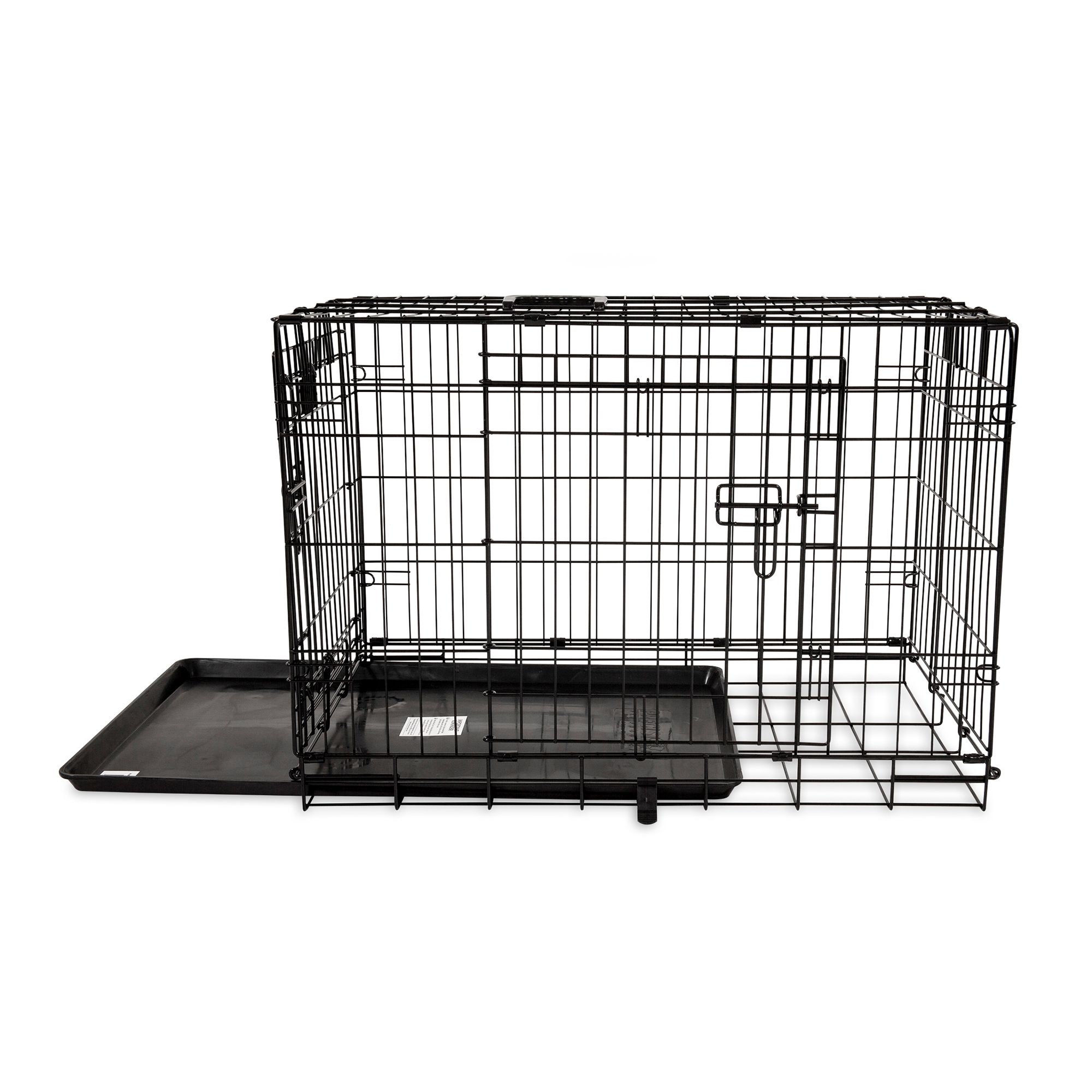Pet Two Door Wire Dog Crate Precision Lock System Small/Medium/ Large Size