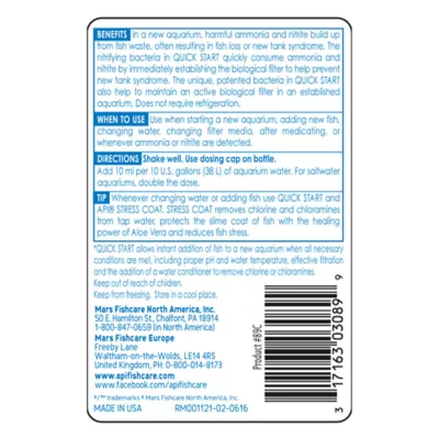 Product API® Quick Start Aquarium Cycling Water Conditioner