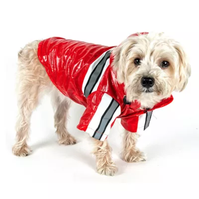 Product Pet Life Raincoat With Removable Hood