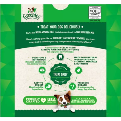 Product Greenies™ Adult Regular Dog Dental Treats - Natural, Oral Health, Original
