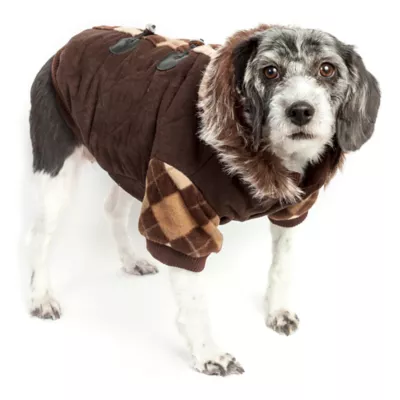 Pet Life Argyle Parka Dog Coat - Image 3