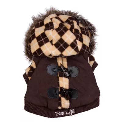 Pet Life Argyle Parka Dog Coat - Image 5