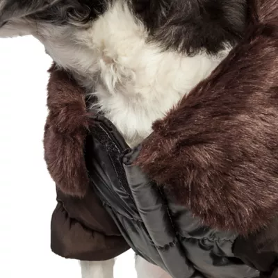 Product Pet Life Ultra-Fur Collared Dog Coat