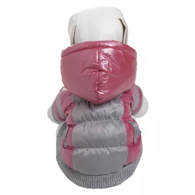 Pet Life Vintage Aspen Ski Coat With Removable Hood - Image 3