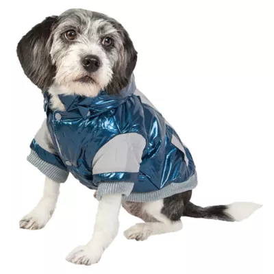 Pet Life Vintage Aspen Ski Coat With Removable Hood - Image 1