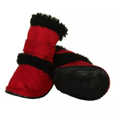 Pet Life Shearling "DUGGZ" Dog Shoes - Image 1