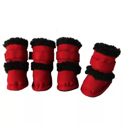Pet Life Shearling "DUGGZ" Dog Shoes - Image 2
