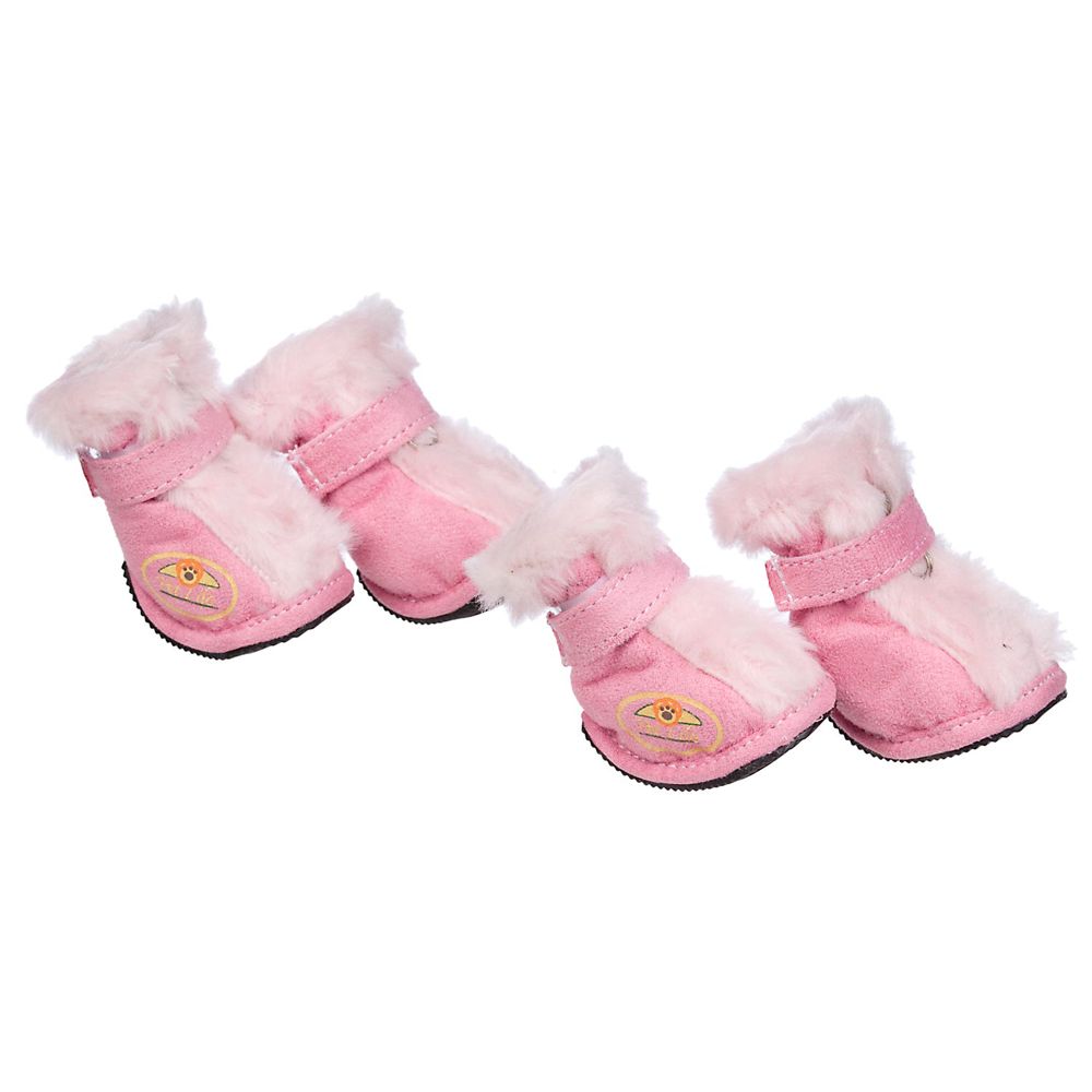 Pet Life Snuggly Fur Pet Shoes