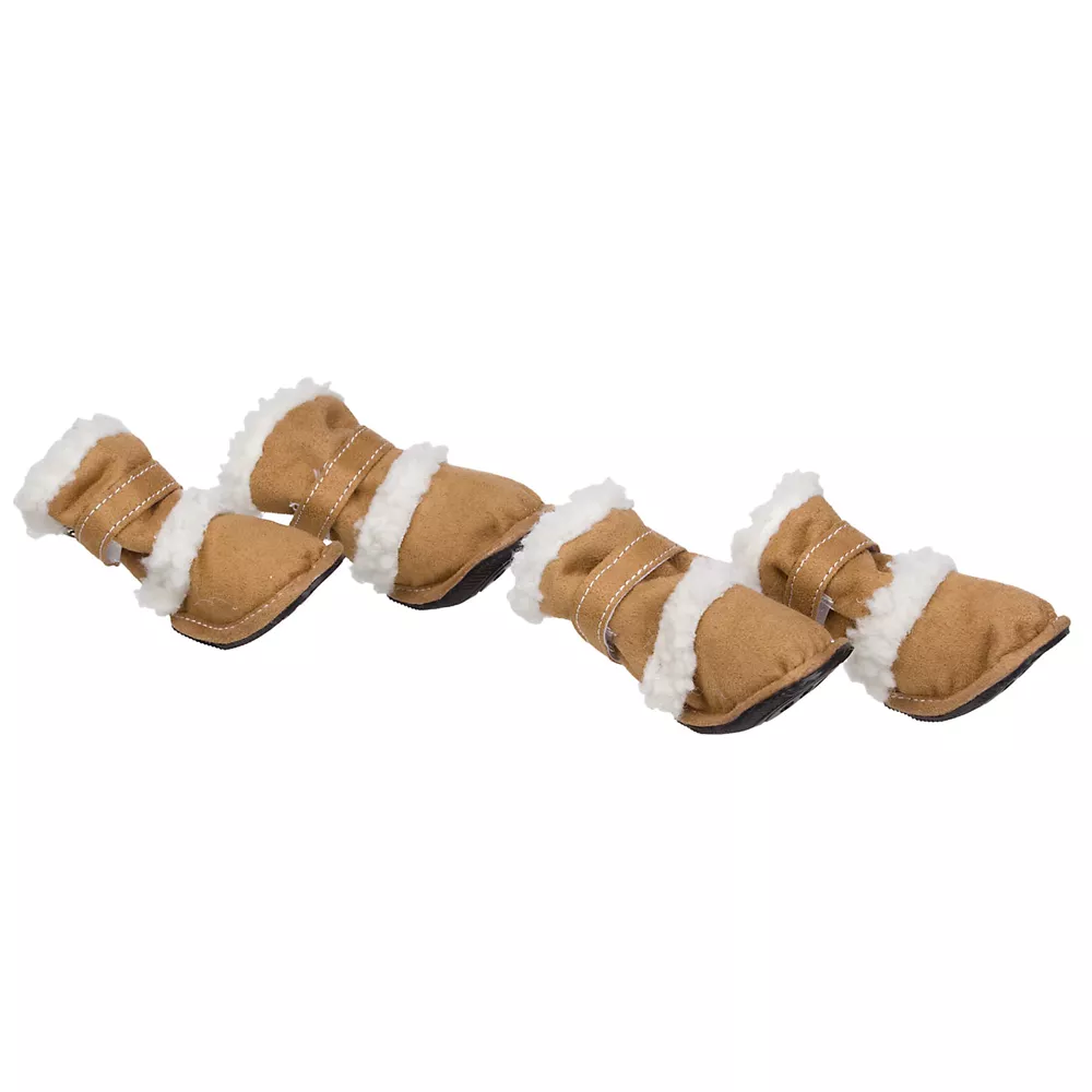 Pet Life Shearling "DUGGZ" Dog Shoes