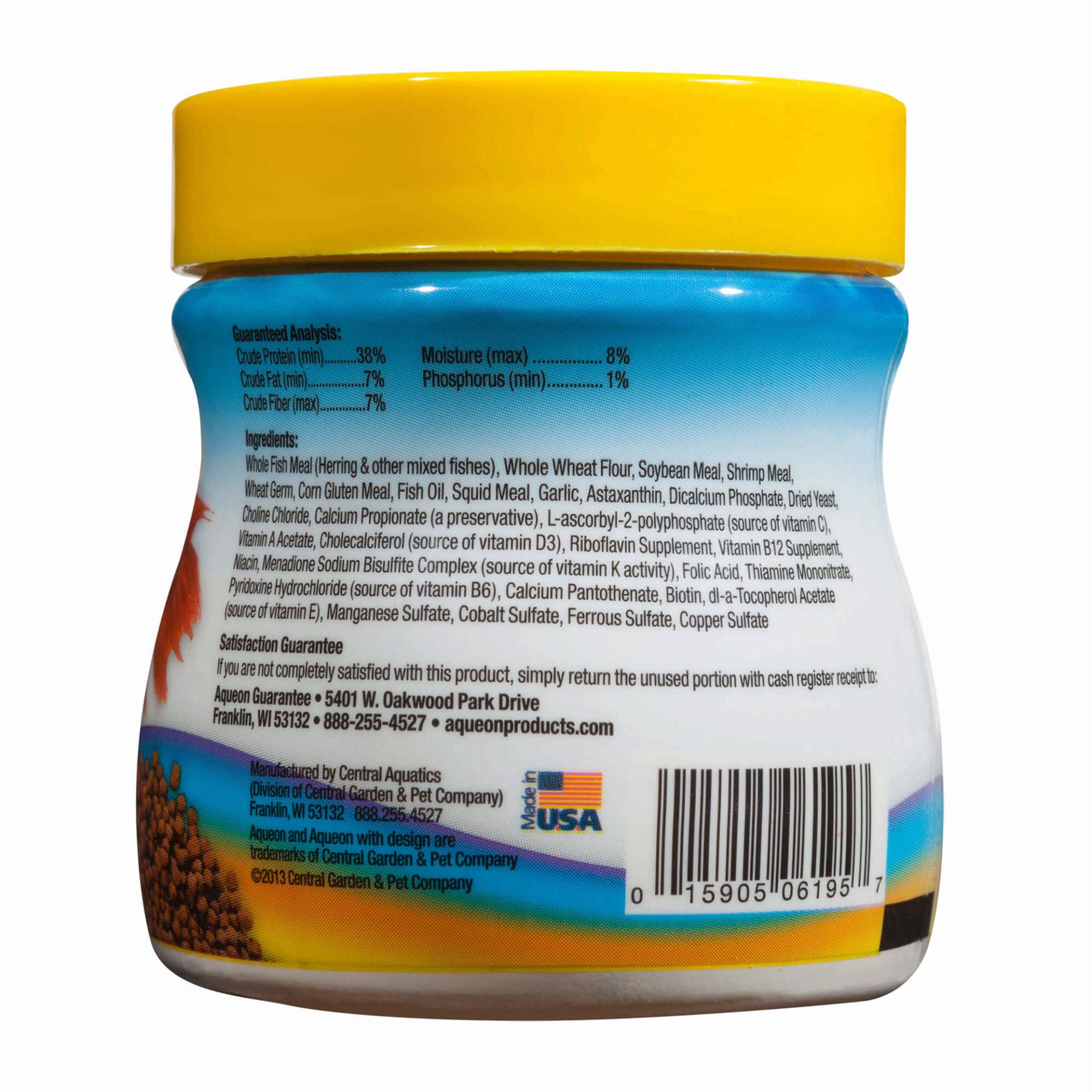 Aqueon® Betta Color Enhancing Pellets Fish Food Complete Diet - thumbnail 2