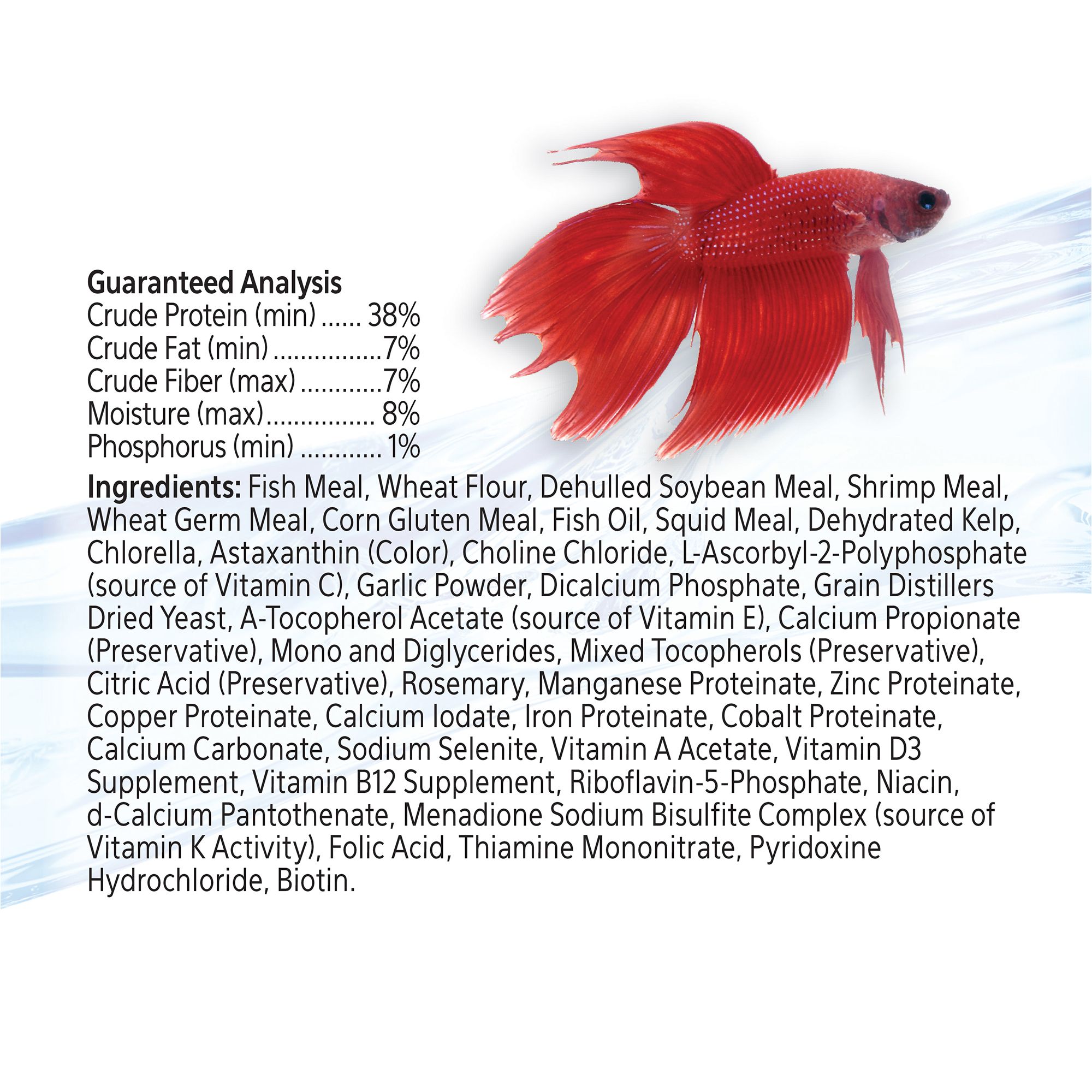 Aqueon® Betta Color Enhancing Pellets Fish Food Complete Diet - thumbnail 6