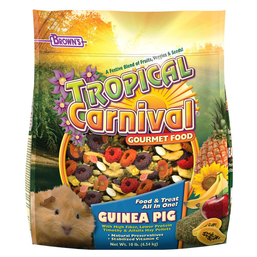 Brown s Tropical Carnival Gourmet Guinea Pig Food