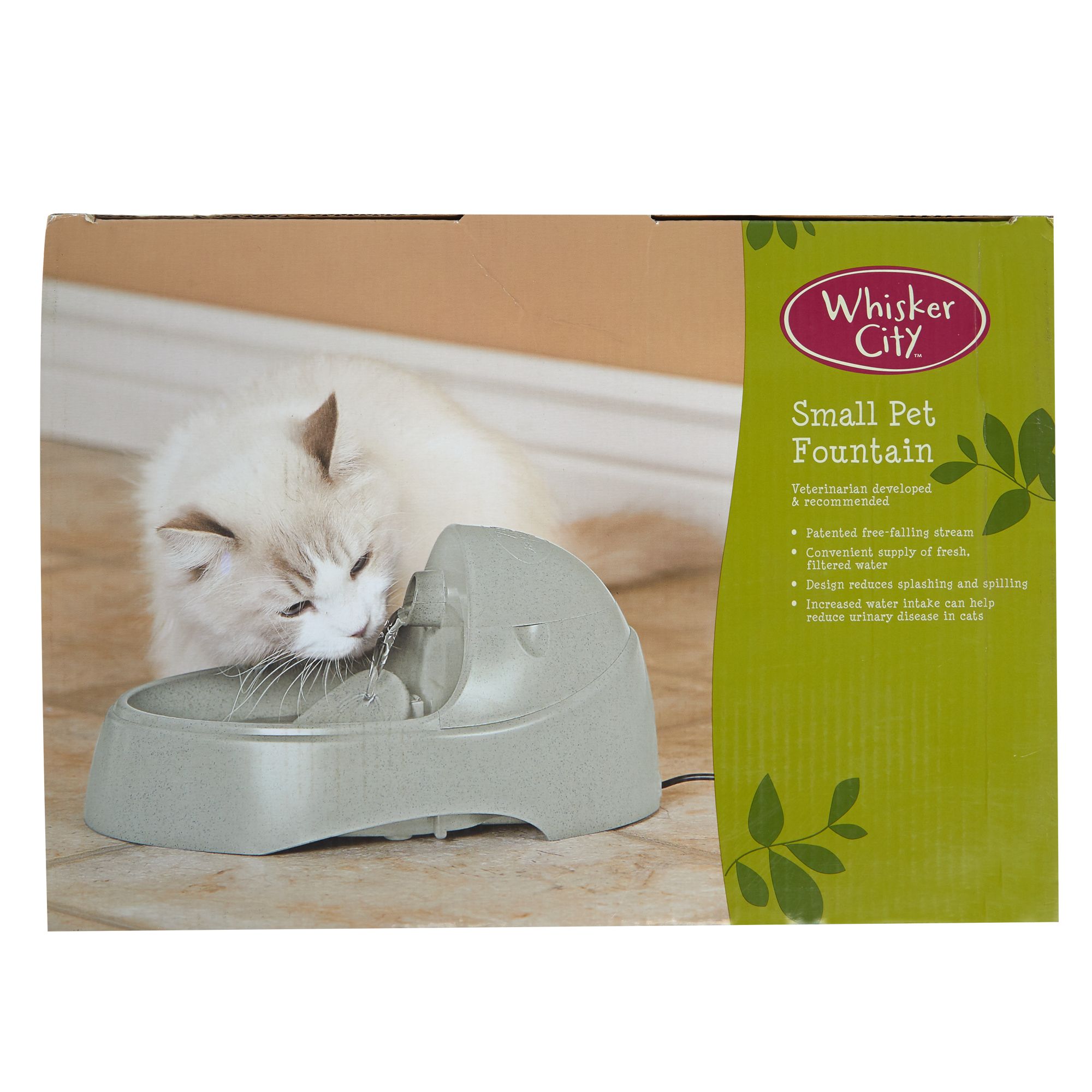 Whisker City® Pet Water Fountain | cat 