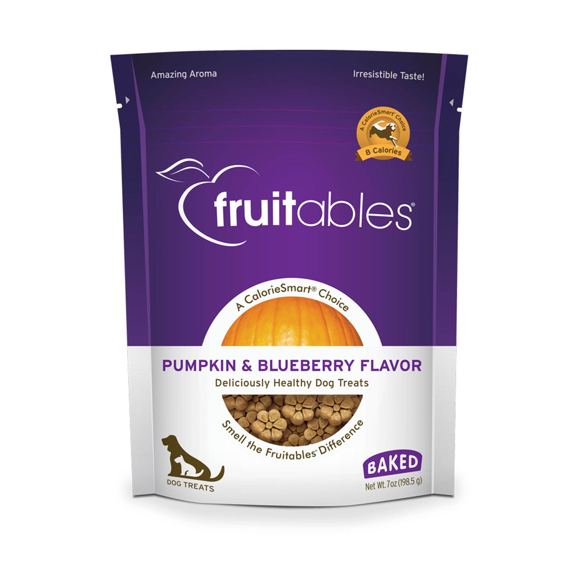 Fruitables Dog Treat Natural Pumpkin Blueberry