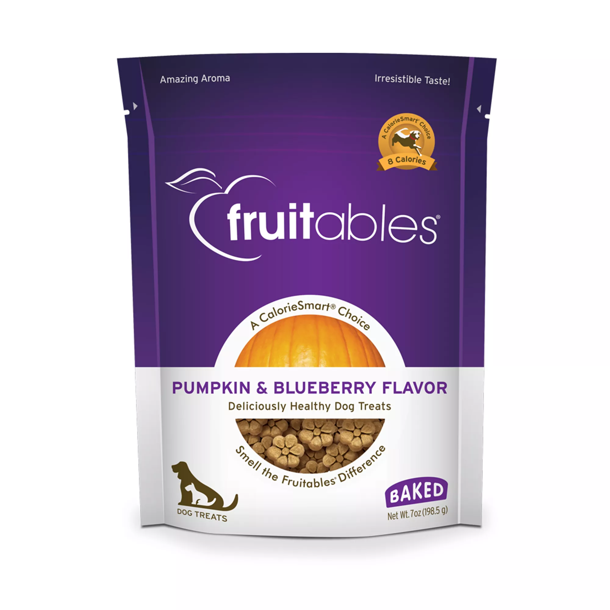 Fruitables® Dog Treat - Natural, Pumpkin & Blueberry