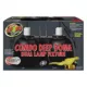 Product Zoo Med Combo Deep Dome Reptile Dual Lamp Fixture