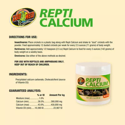 Product Zoo Med Repti Calcium Reptile Supplement