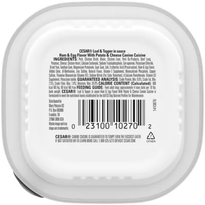 Cesar® Classics Adult Wet Dog Food - Loaf & Topper, 3.5 Oz. - Image 10