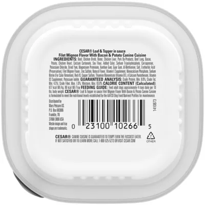 Cesar® Classics Adult Wet Dog Food - Loaf & Topper, 3.5 Oz. - Image 10