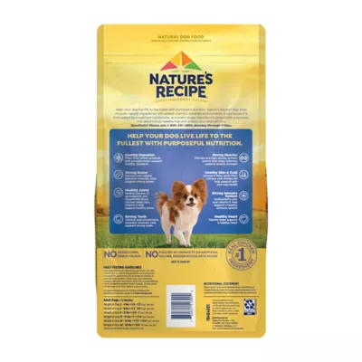 Nature s Recipe Grain Free Small Breed Dry Dog Food