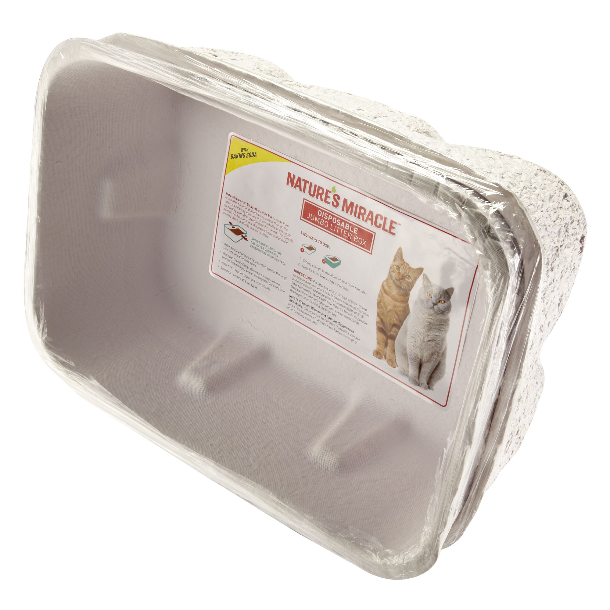 nature's miracle disposable litter box