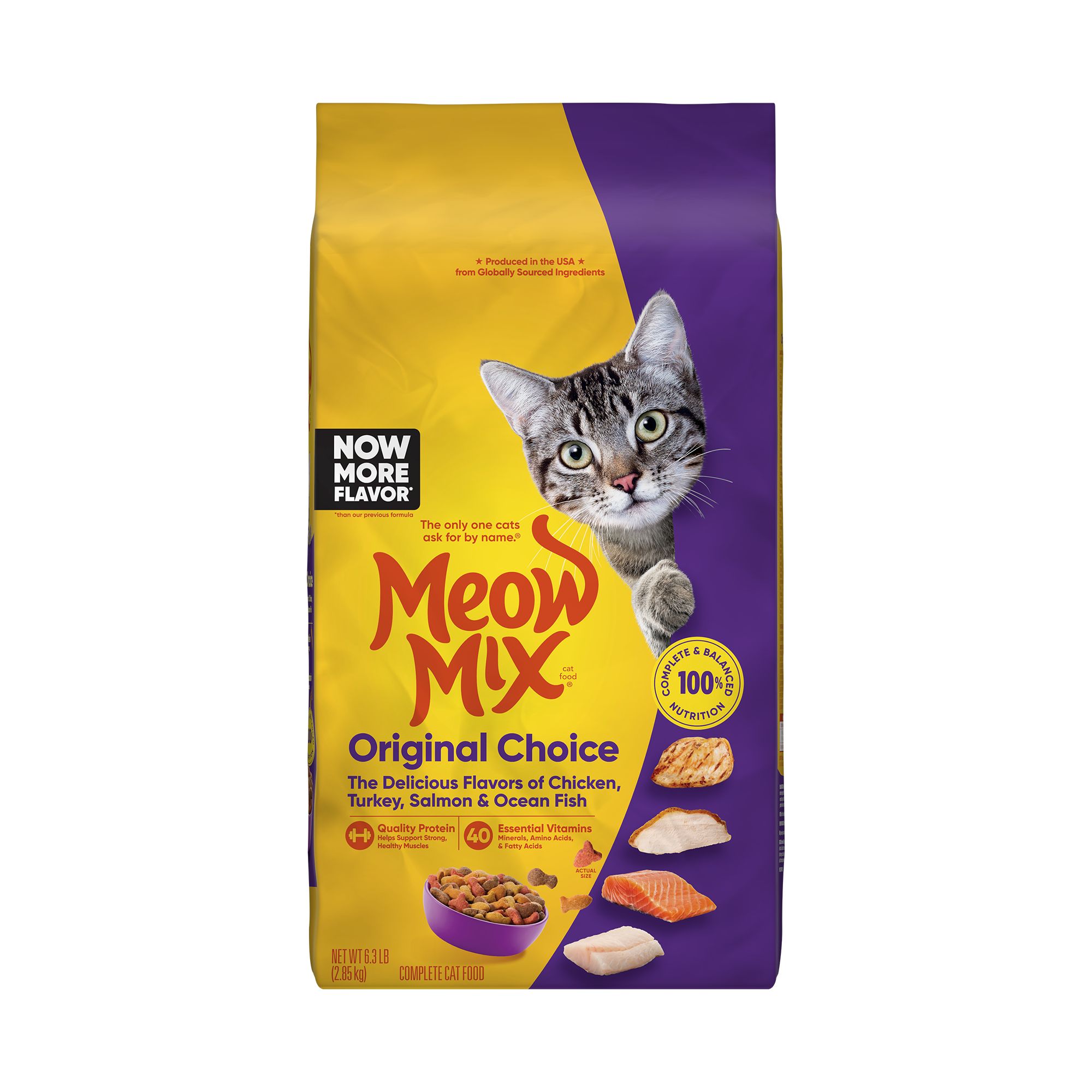 meow mix cat food price