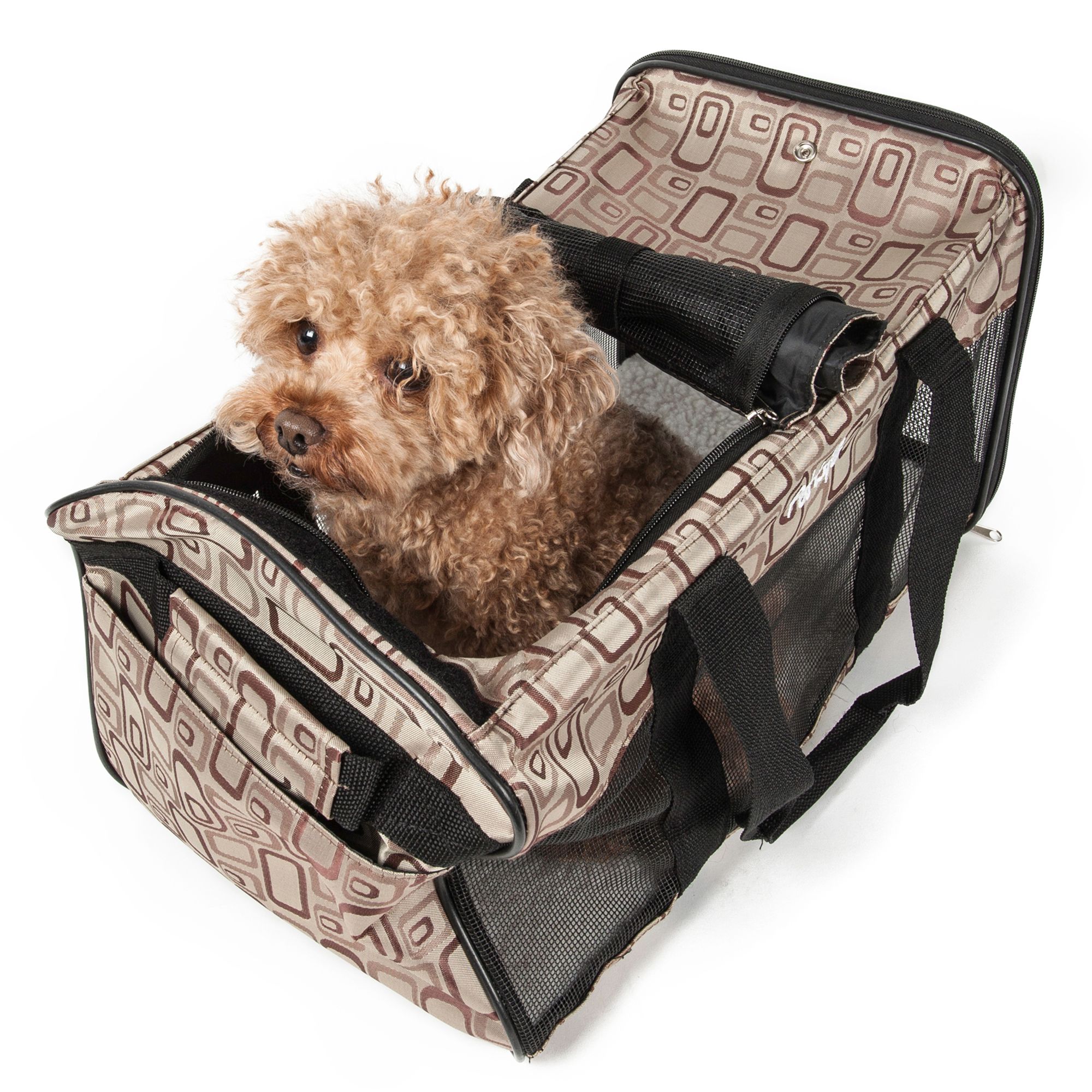 Pet Life Airline Approved Casual Pet Carrier