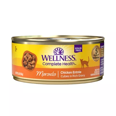 Product Wellness® Complete Health Adult Cat Wet Food - Natural, Grain Free, Morsels, 3 Oz