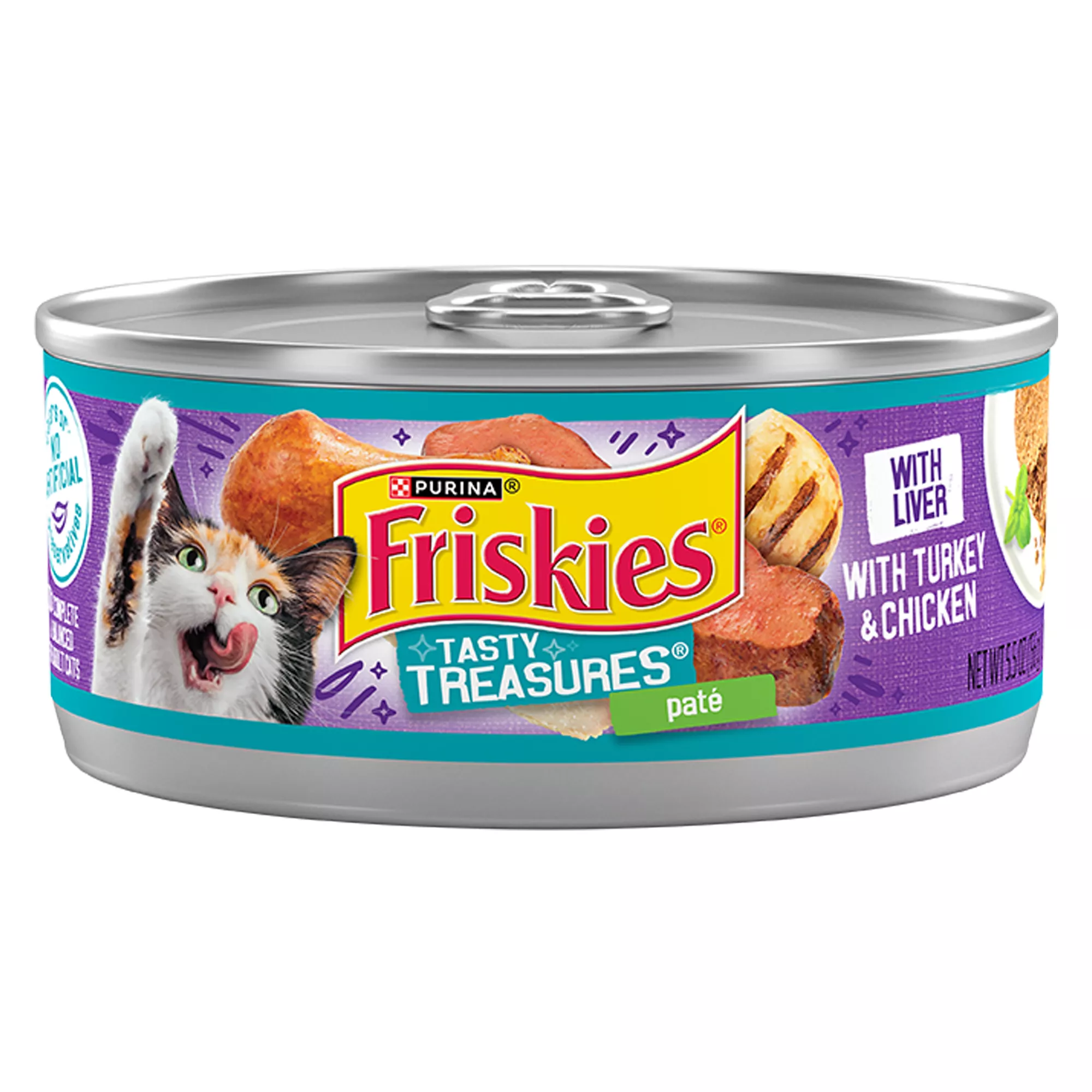 Purina® Friskies® Tasty Treasures Adult Cat Wet Food - 6.04 oz.