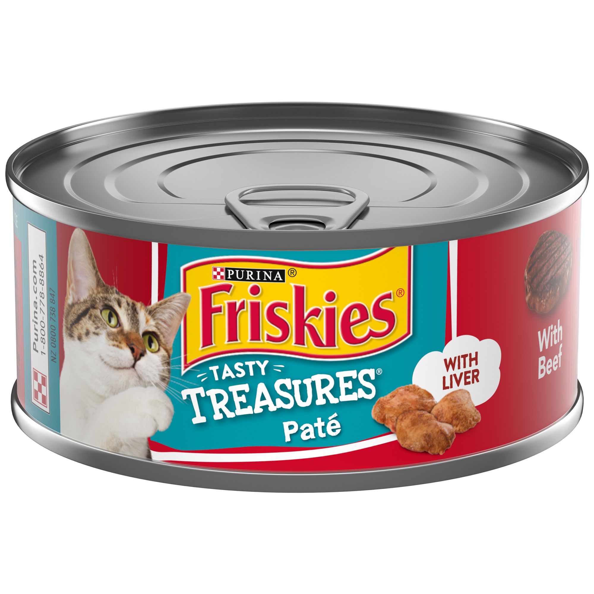 Purina Friskies Tasty Treasures Adult Cat Wet Food 6.04 oz