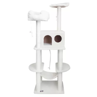 Product Majestic Pet 76-in Casita Cat Tree, Off White