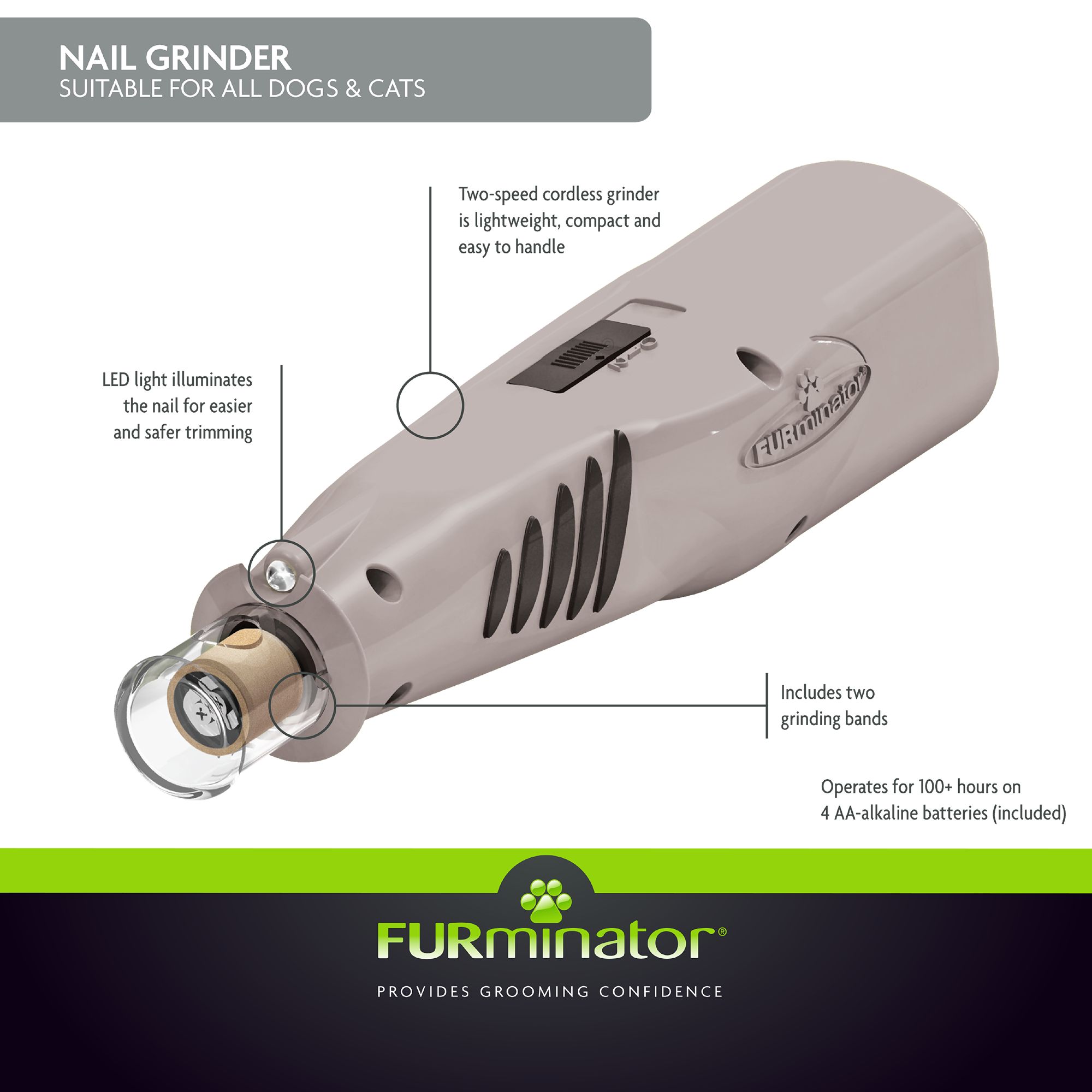 furminator nail grinder