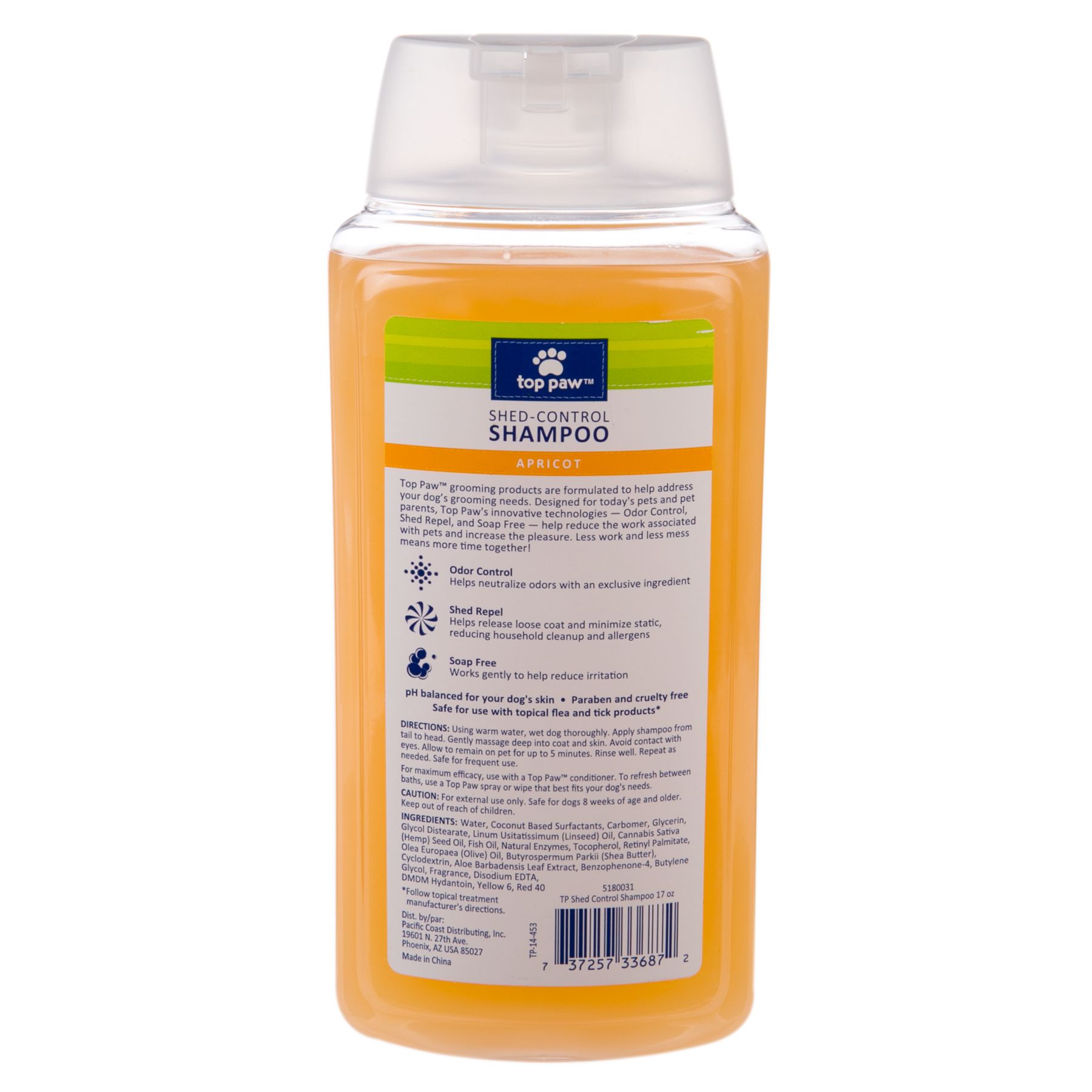 top paw shed control shampoo