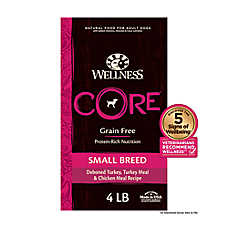 Wellness® CORE® Small Breed Adult Dog Food - Natural, Grain Free ...