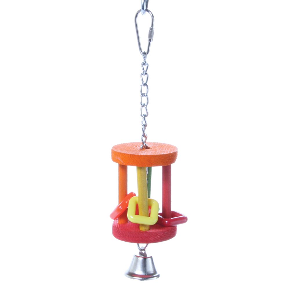 Hanging Barrel Bird Toy