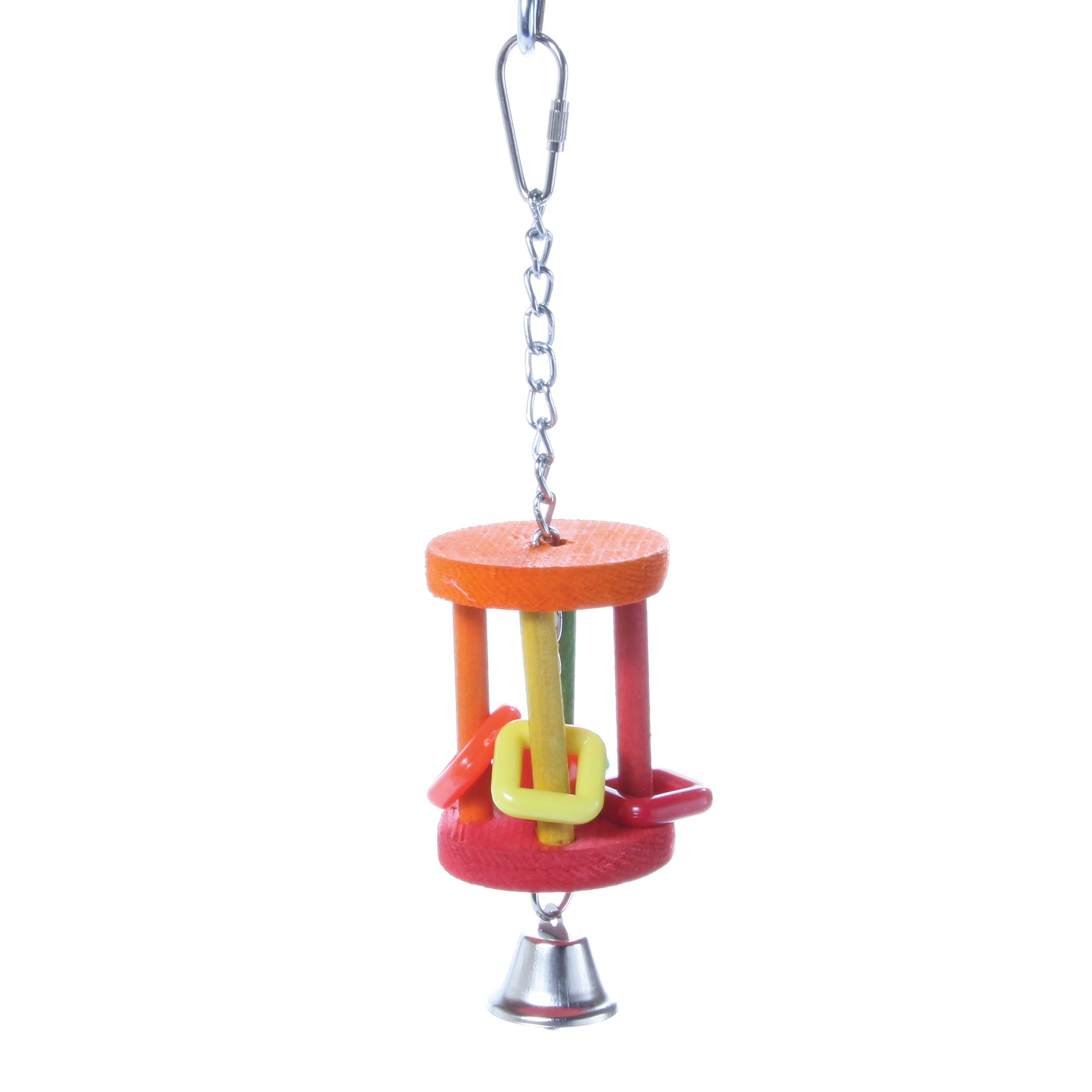 Hanging Barrel Bird Toy