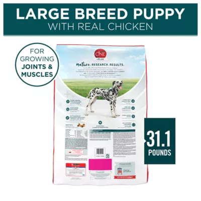 Product Purina ONE® +Plus Large Breed Puppy Dog Dry Food - Chicken, High-Protein, Antioxidants