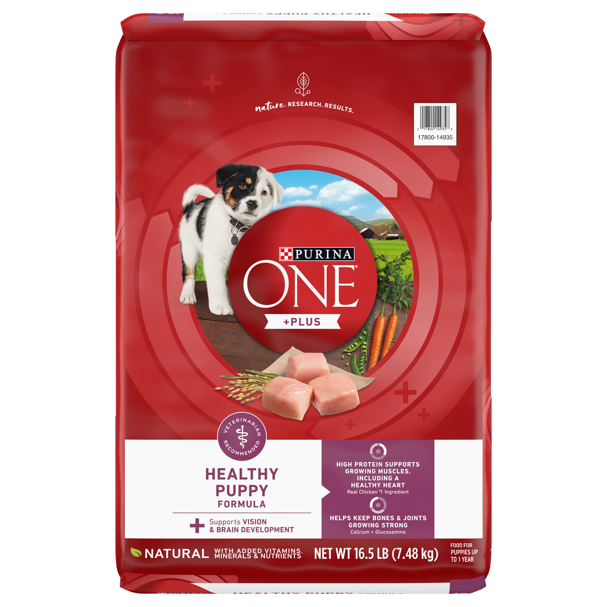 Purina ONE Plus Puppy Dog Dry Food Chicken Natural High Protein