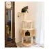 Armarkat 48-in Classic Faux Fur Real Wood Cat Tree With Top Perch For Kitty, Beige image thumbnail 4