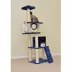 Armarkat 71-in Faux Fur Real Wood Kitty Cat Playhouse Cat Tree, Navy Blue image thumbnail 2