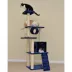 Armarkat 71-in Faux Fur Real Wood Kitty Cat Playhouse Cat Tree, Navy Blue image thumbnail 3