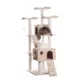 Product Armarkat 74-in Faux Fur Two Condo & Running Ramps Real Wood Cat Tree, Beige