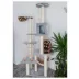 Armarkat 78-in Faux Fur Real Wood Condo & Sisal Scratching Cat Tower, Silver Gray image thumbnail 2