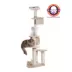 Armarkat 74-in Faux Fur Real Wood Condo & Cat Tree, Beige image thumbnail 1