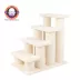Armarkat 4 Steps Real Wood Pet Stairs Indoor Cat Stairway Step, Ivory image thumbnail 1