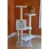 Armarkat 57-in Classic Faux Fleece Real Wood Cat Tree With Large Condo House, Ivory image thumbnail 2
