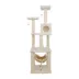 Armarkat 73-in Classic Faux Fleece Real Wood Cat Tree, Ivory image thumbnail 2