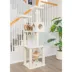 Armarkat 73-in Classic Faux Fleece Real Wood Cat Tree, Ivory image thumbnail 7